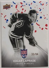 2025-26 Rangers Centennial Cup Celebration Edgar Laprade /94 New York