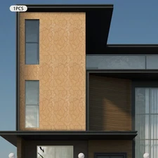 3D Faux Stone Wall Panel for Interior Exterior Decor PU Wall Panel Light Brown