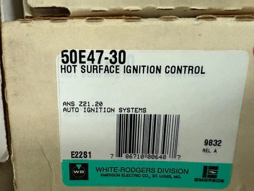 White-Rodgers 50E47-30 HSI Ignition Module New In Box Free Shipping 