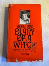 Diary of a Witch Sybil Leek 1st Printing 1969 Vintage