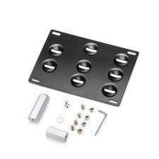 Universal Front Bumper Tow Hook License Plate Mount Bracket Bolt Relocator Hole Universal Front Bumper Tow Hook License Plate Mount Bracket Bolt Relocator Hole