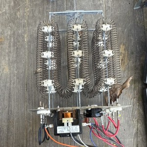 Metal Electrical Heat Strip Assembly with Coils and Wiring Corded Electric