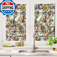 Artscape Trellis Privacy Window Film Non-Adhesive UV Protection