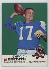 1969 Topps Don Meredith #75 2v5