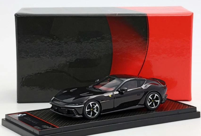 Ferrari 12Cilindri Coupe Nero Purosangue 1:43 BBRC299G BBR MODELS - Immagine 3 di 3