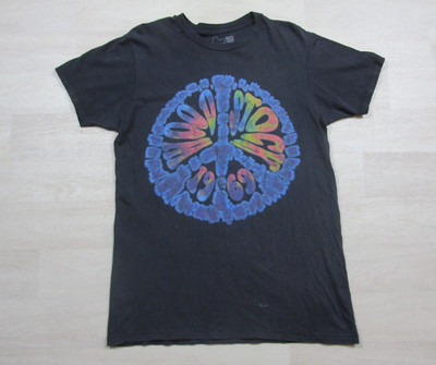 Woodstock ''3 Days of Peace & Music'' T-Shirt Size (M) Peace Sign Dove Festival
