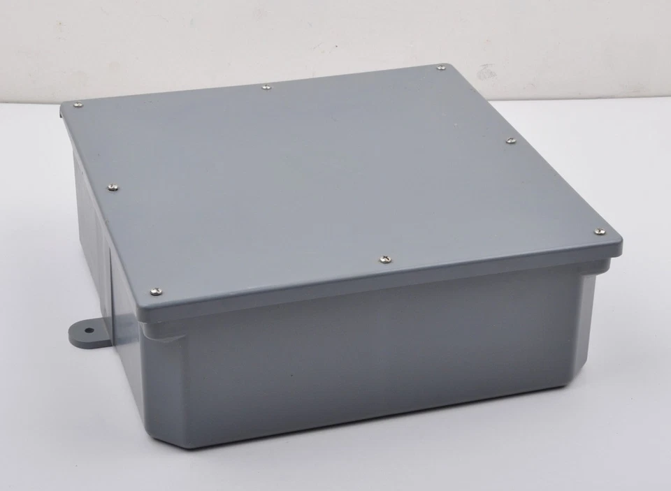 PVC Junction Box ETL Gray Outdoor Electrical Enclosure NEMA Rated Waterproof lot - Image 4 of 4