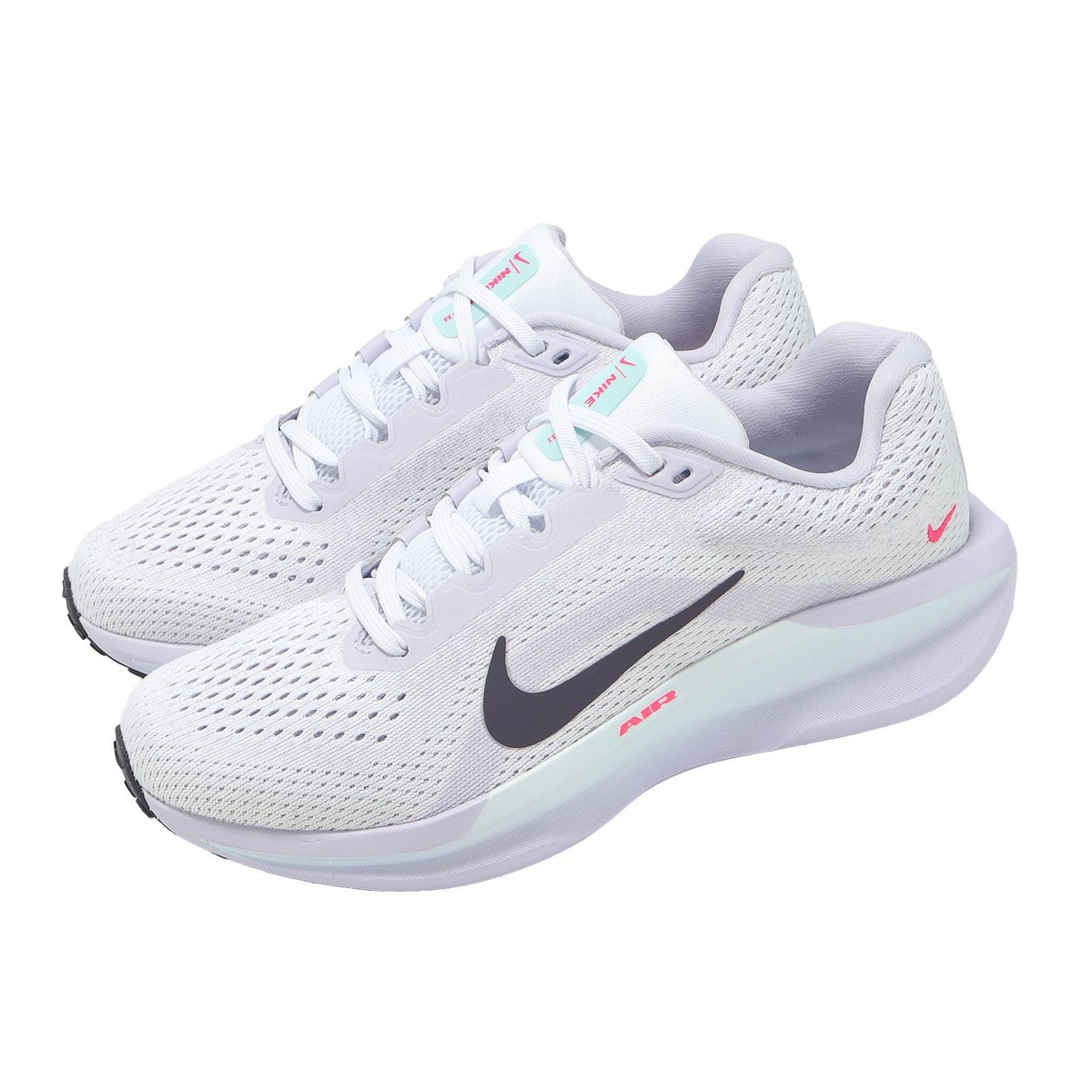 Nike Wmns Air Winflo 11 White Dark Purple Women Road Running Shoes