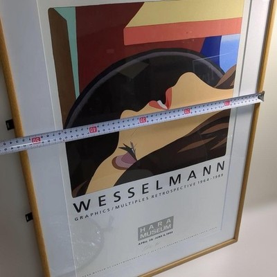 Tom Wesselmann Art Poster Hara Museum 1990 Pop Art Exhibition