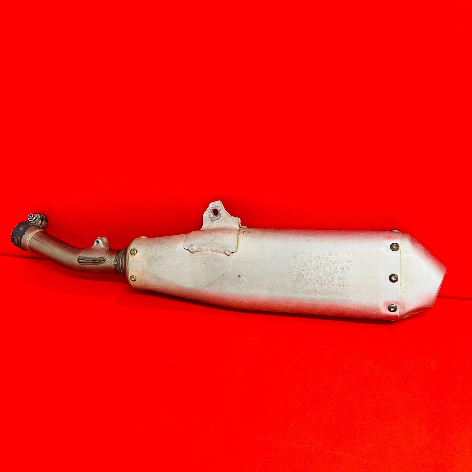 CRF250R EXHAUST PIPE SILENCER MUFFLER LEFT GENUINE OEM HONDA CRF 250 R 2018-2019