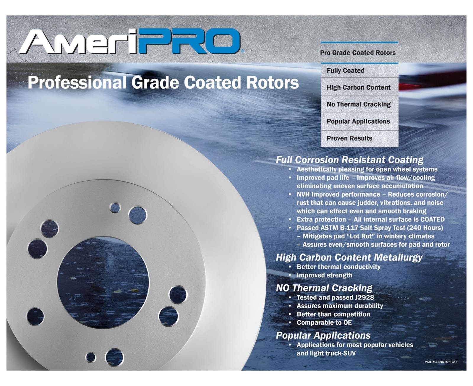 Pads & Coated Rotors for 14-21 Cherokee W/ 320MM Rear & Frt Single Pistn Calper