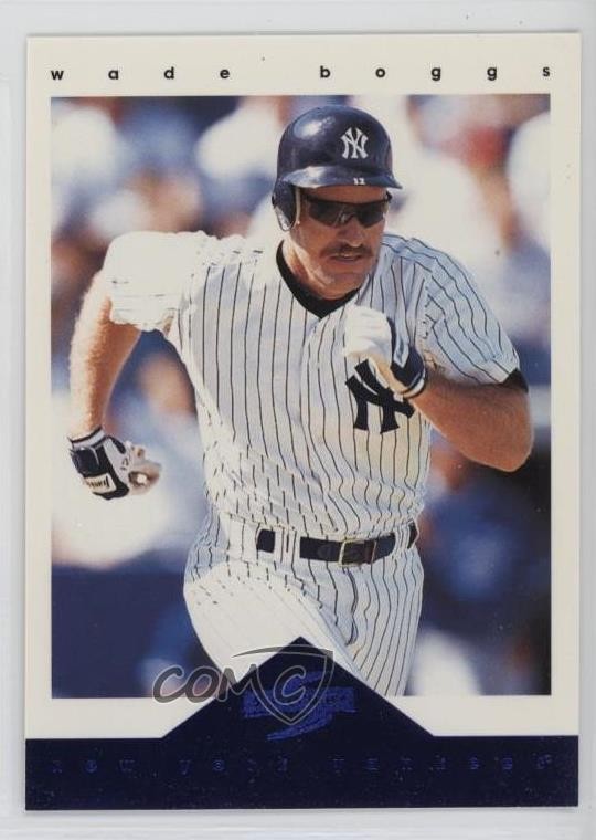 1997 Score Team Collection New York Yankees Wade Boggs #10 HOF b4d