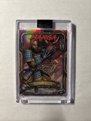 Wild Card 2026 Manga True 1/1 Keenan Allen