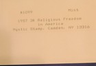 Lot of 9 vtg Mystic stamps. New York collector collection /protective holder — photo 8