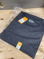 Carhartt Men's Loose Fit Heavyweight Long-Sleeve Graphic Logo T-Shirt 3XL New