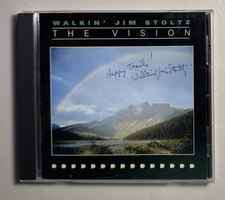 Walkin’ Jim Stoltz - The Vision (CD, 2000) AUTOGRAPHED / SIGNED - FREE SHIPPING!
