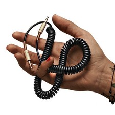 3.5MM Replacement Audio AUX Cable Coiled Suitable For Marshall Major Speaker