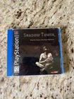 Great Shape! Shadow Tower Playstation 1 PS1 Manual and Case Authentic