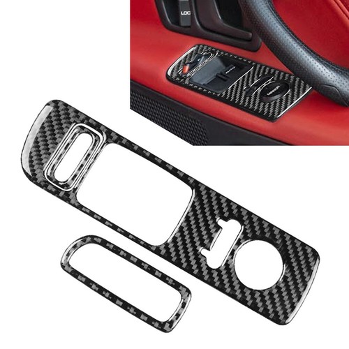 Fit Honda S2000 20002009 Interior Door Window Control Cover Trim Black