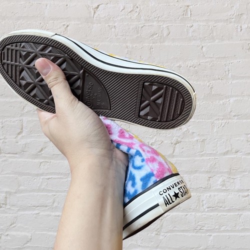 Converse Hi Tops Animal Print Leopard Print Multi Coloured Chuck Taylor All Star - Picture 4 of 7