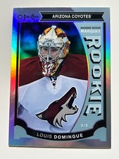 15/16 OPC Arizona Coyotes Louis Domingue Rainbow Foil Rookie RC card #501