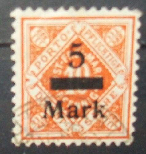 N°512H STAMP OLD GERMANY WURTTEMBERG CANCELED CHECKED  Aus - Picture 1 of 2