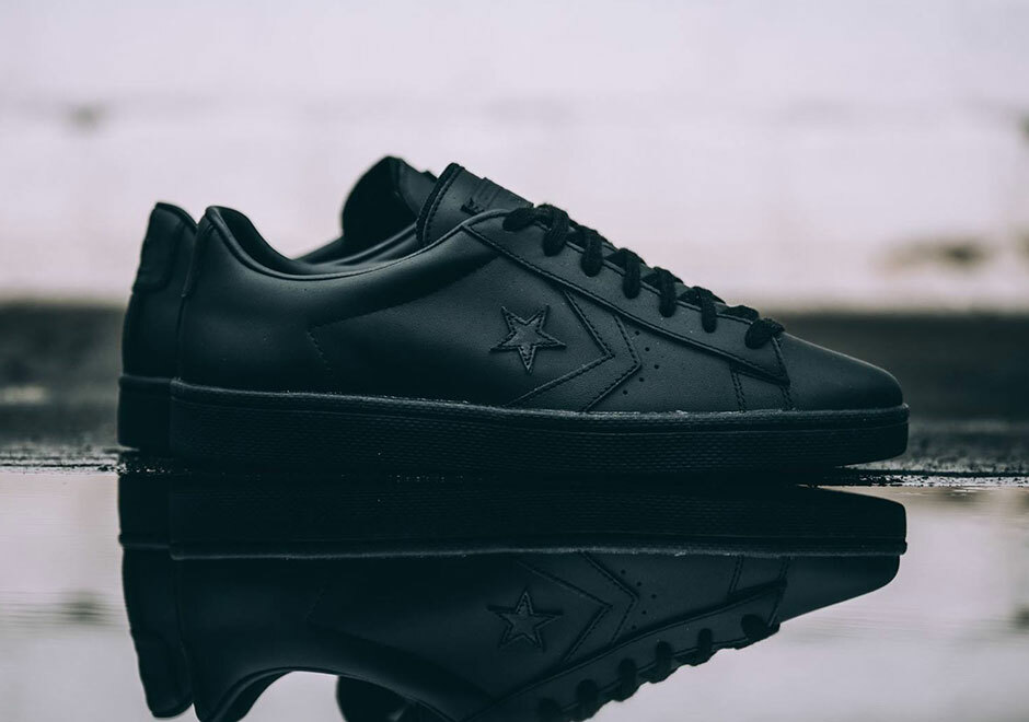 NIB Converse Pro Leather 76 Ox Mono Black 155318C US Mens 13 NIB Converse Pro Leather 76 Ox Mono Black 155318C US Mens 13