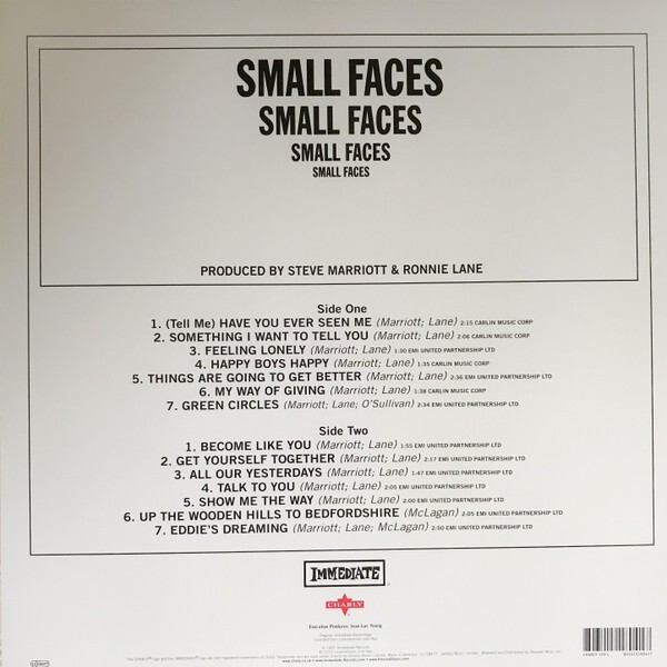 Small Faces ( Self Titled ) 180g Vinyl LP Import - NEW & SEALED | eBay