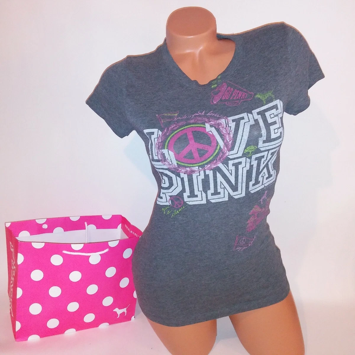 Victoria secret pink t shirt cheap dress