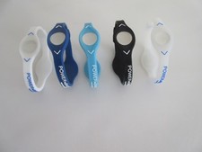 5 PCS 2 BLUE,BLACK. WHITE,CLEAR Power Balance Energy Health Bracelet XS,S,M,L,XL