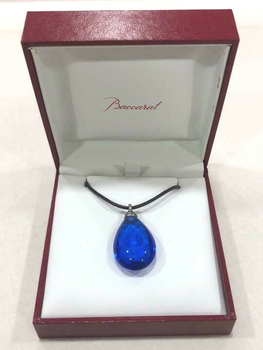 Baccarat Laputa Sapphire ネックレス Studio Ghibli Museum Limited Laputa Castle in the Sky Baccarat