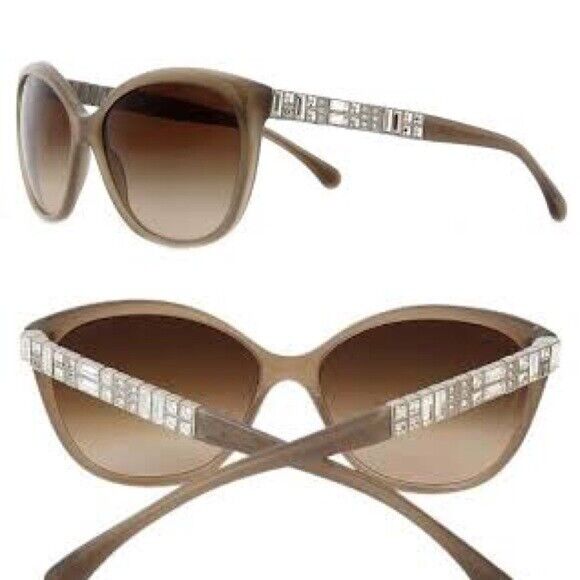 CHANEL sunglasses - BIJOU COLLECTION - 5309 1416/s5 - Taupe Brown - Womens