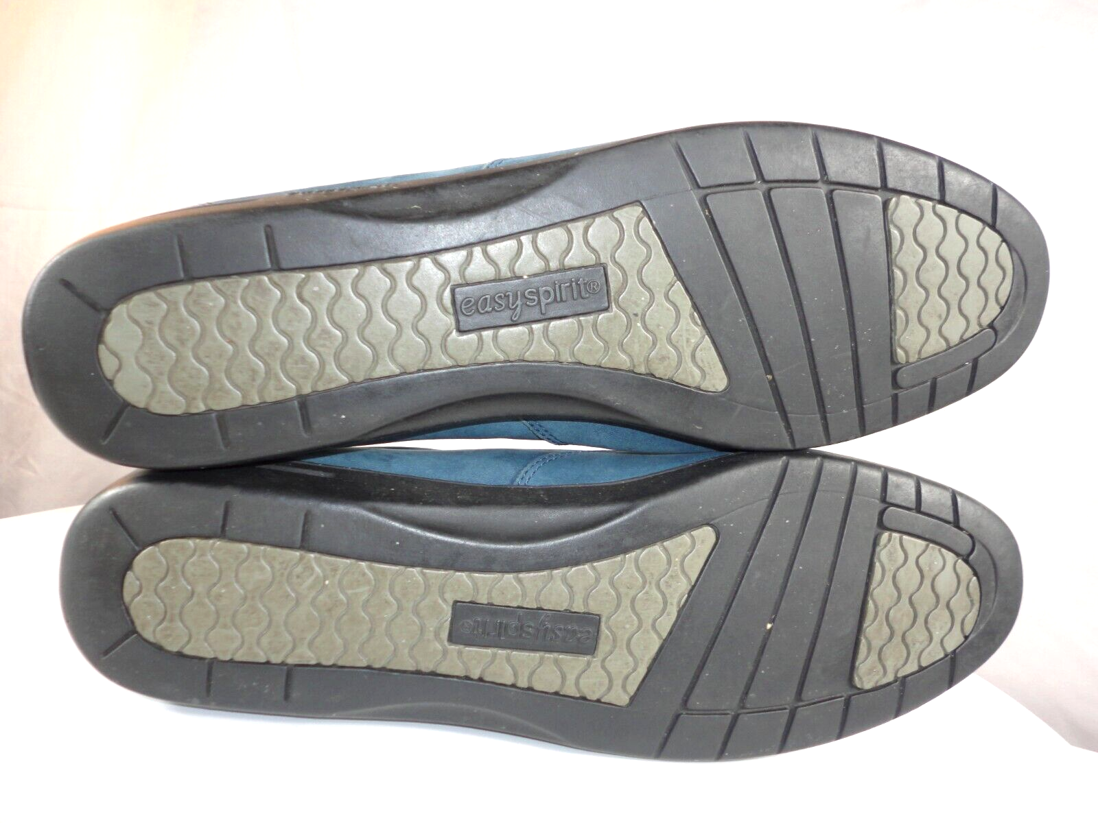 SAOLA Easy Spirit Sneaker da donna Motion Oxford in pelle blu taglia 12B 2 A