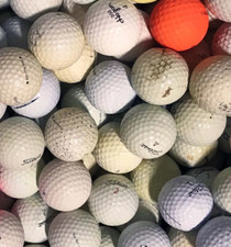 Assorted Hitaway Practice Recycled Used Golf Balls, 20 percent 3A and 4A Qty 300