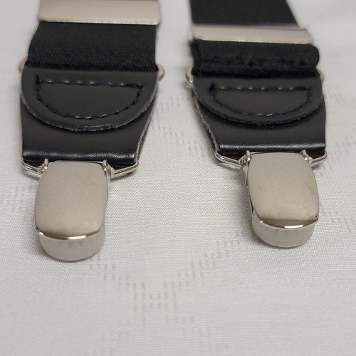 Dockers Suspenders Black Clip Style Adjustable - Picture 5 of 14