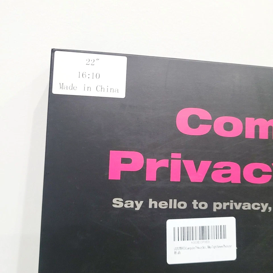 Privacy Screen Filter for 22 Inch Monitor – Hanging Style – 16:10 – Anti Glare - Image 4 of 4