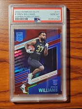  PSA 10 Kyren Williams 2022 Donruss Elite Aspirations Red Shimmer 1/275 #111