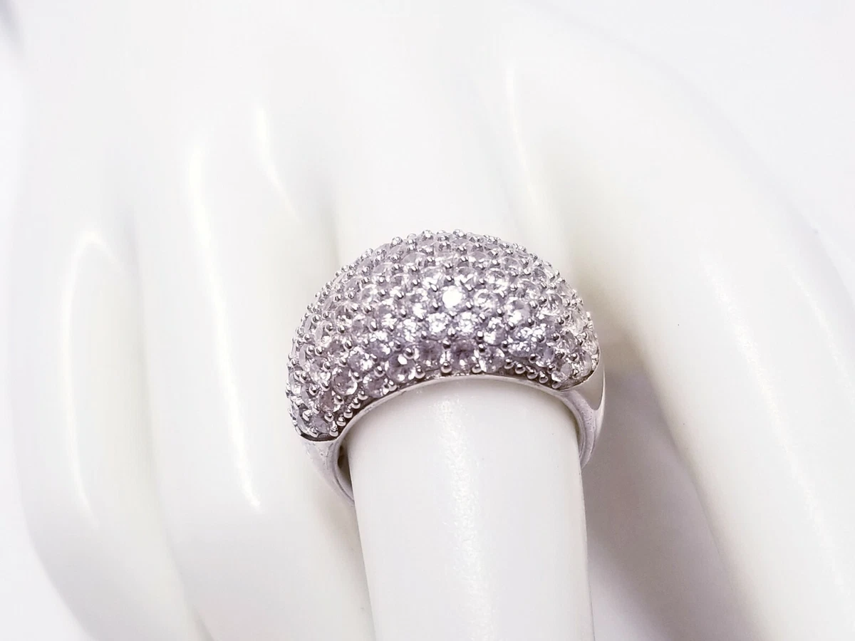 Jtv white zircon rings deals