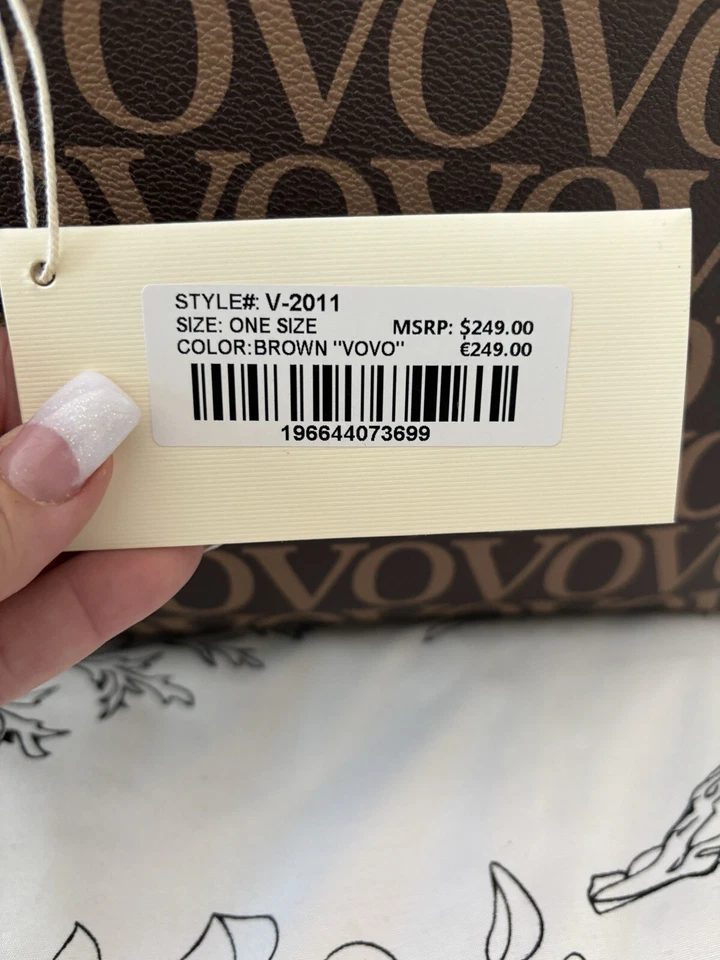 Nuevo con etiquetas Bolso de Hombro Pequeño Monograma Diseño Italia Valentino Orlando Correa LOGO Foto 2 de 4