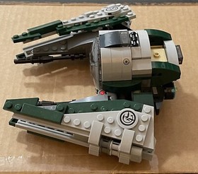 LEGO YODA&rsquo;S JEDI STARFIGHTER Star Wars Set Complete w/o Minifigures [75168]