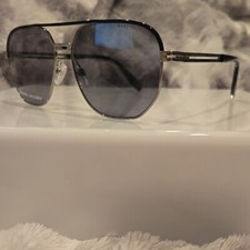 Authentic Marc Jacobs Women’s Aviator Silver Twist Sunglasses 168/S. Marc Jacobs Silver Aviator Sunglasses for Women for sale | eBay main image 2