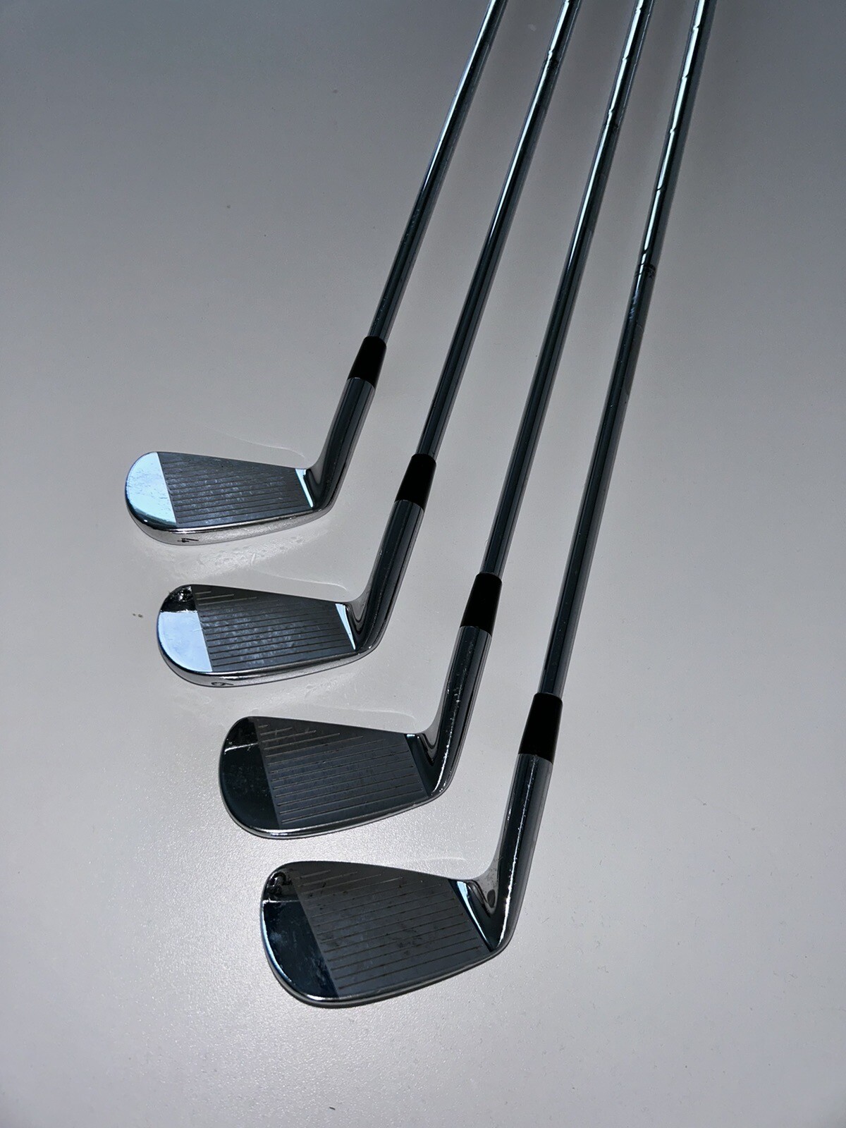 Nike Blade Golf Irons Stiff Flex Steel Shafts 4, 5, 6, 9 eBay