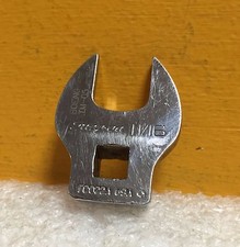 Snap-On FCO22A, 11/16", 3/8" Drive, Open-End, Chrome, Crowfoot Wrench