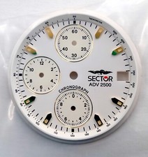 NOS Secteur ADV 2500 Chronographe Sphère 5215318049 Cadran Montre Rétro