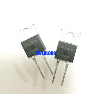 Lot De 10 Composants électroniques CSD06060 En Boîtier TO-220 (probablement Des Diodes)