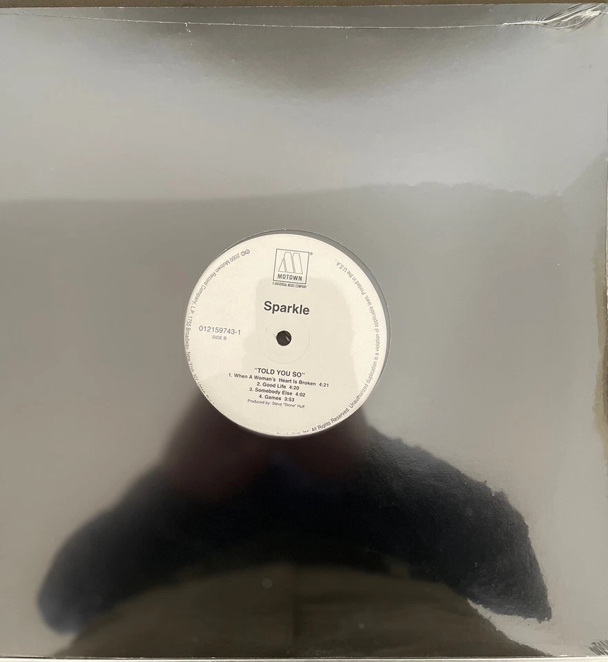 Sparkle- Told You So- 12" Vinyl LP- Brand New Sealed - Image 2 of 2