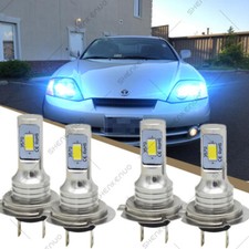 For Hyundai Tiburon 2003-2006 - 4x 8000k Blue Led Headlight High Low Beam Bulbs For Hyundai Tiburon 2003-2006 - 4x 8000k Blue Led Headlight High Low Beam Bulbs