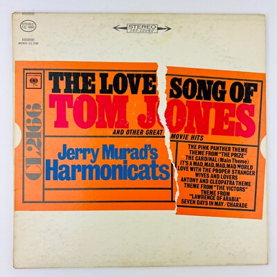 Jerry Murads Harmonicats The Love Song Of Tom Jones Vinyl LP Record AlbumCS-8966