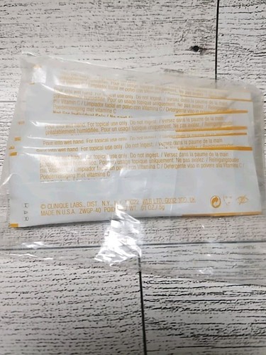 NEW CLINIQUE FRESH PRESSED Daily Booster & Set Of 7 Powder CLEANSER - Picture 4 of 6