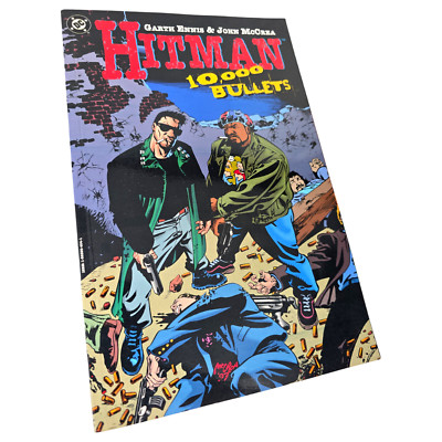 DC Comics Hitman 10,000 Bullets Graphic Novel 1998 Comic Book TPB Bagged Vtg